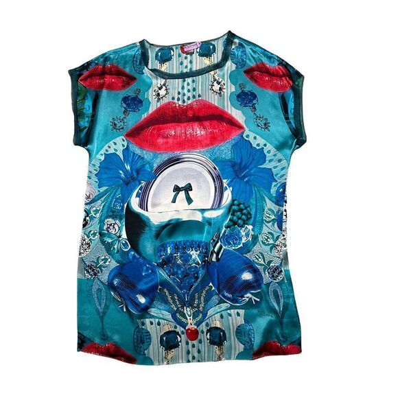 Custo Barcelona silk tunic dress - Picture 8 of 12